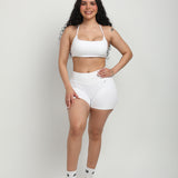 Peachy Scrunch Shorts