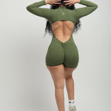 Open Back Rompers