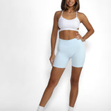 Pure Color Scrunch Shorts