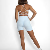 Pure Color Scrunch Shorts