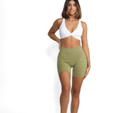 Pure Color Scrunch Shorts