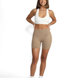 Pure Color Scrunch Shorts