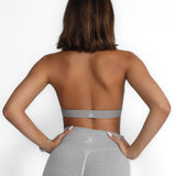 Ribbed Halter Bra