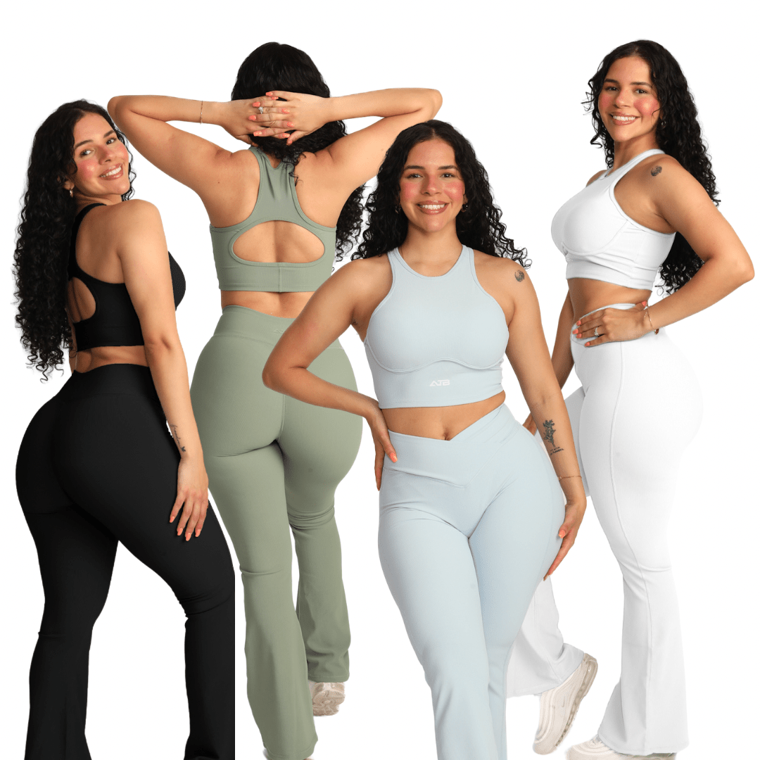 Ribbed Flare Sets – Allure The Brand