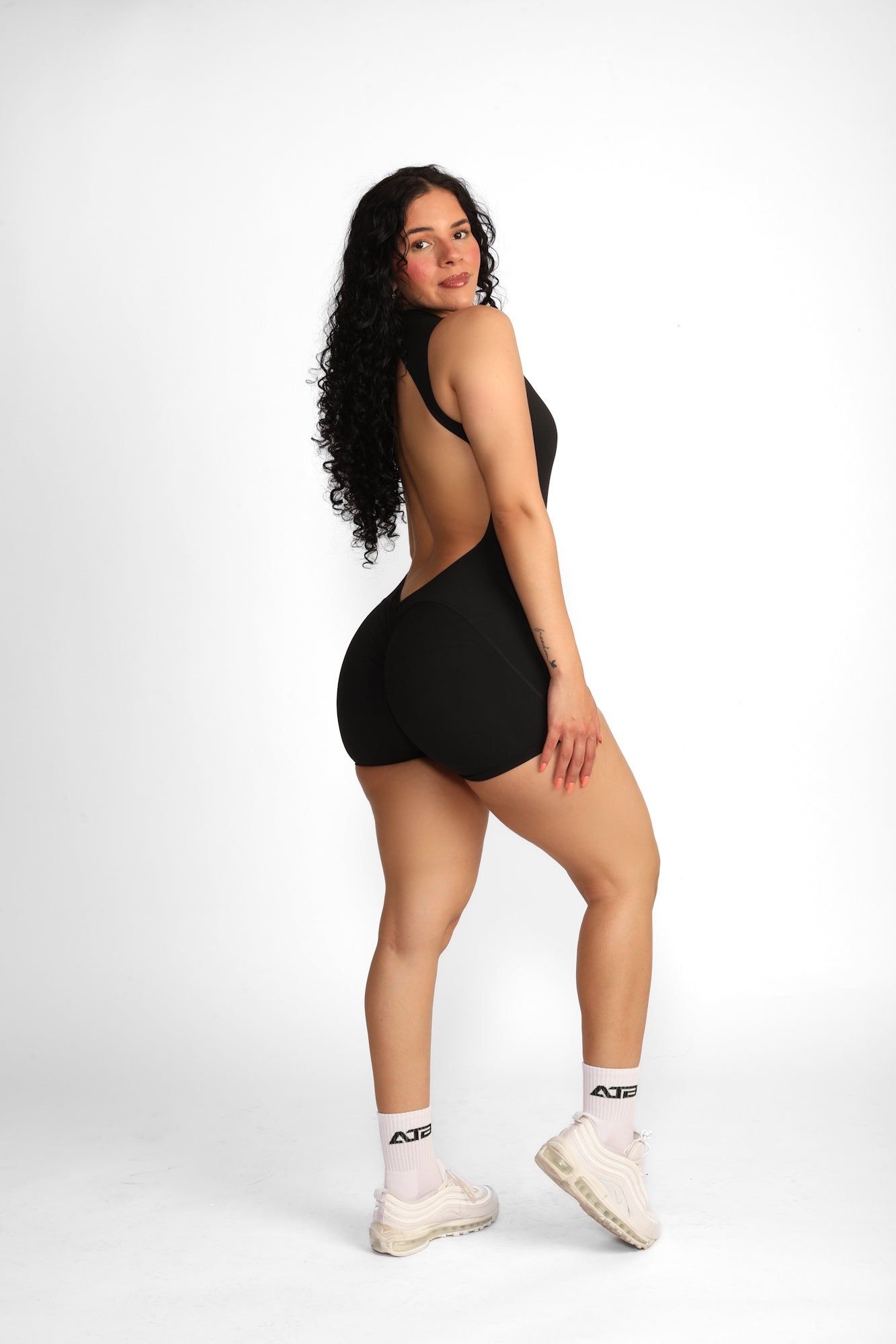 Backless Romper