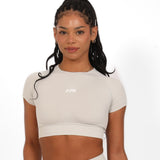 Peachy T-Shirt Crop Top