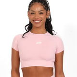 Peachy T-Shirt Crop Top