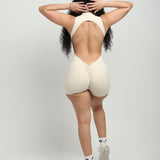 Backless Romper