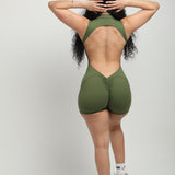 Backless Romper