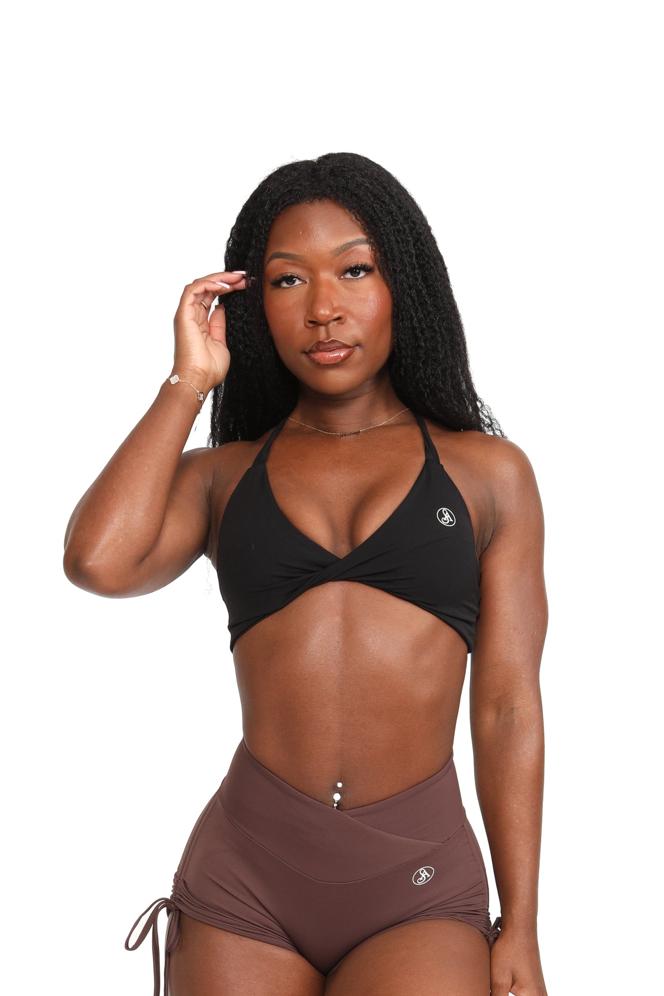 Refine Long Sleeve Sports Bra Top [2 Colours To Choose From] – N2N Allure