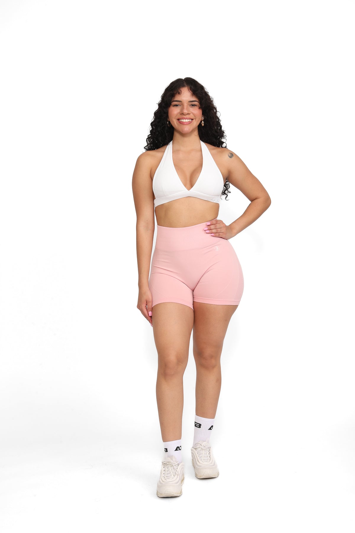 Stand Out Pink Pearl Shorts - Allure Clothing Boutique