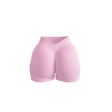 Cherry Blossom Pink V Back Shorts