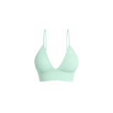 Mint Hydrangea Sports Bra