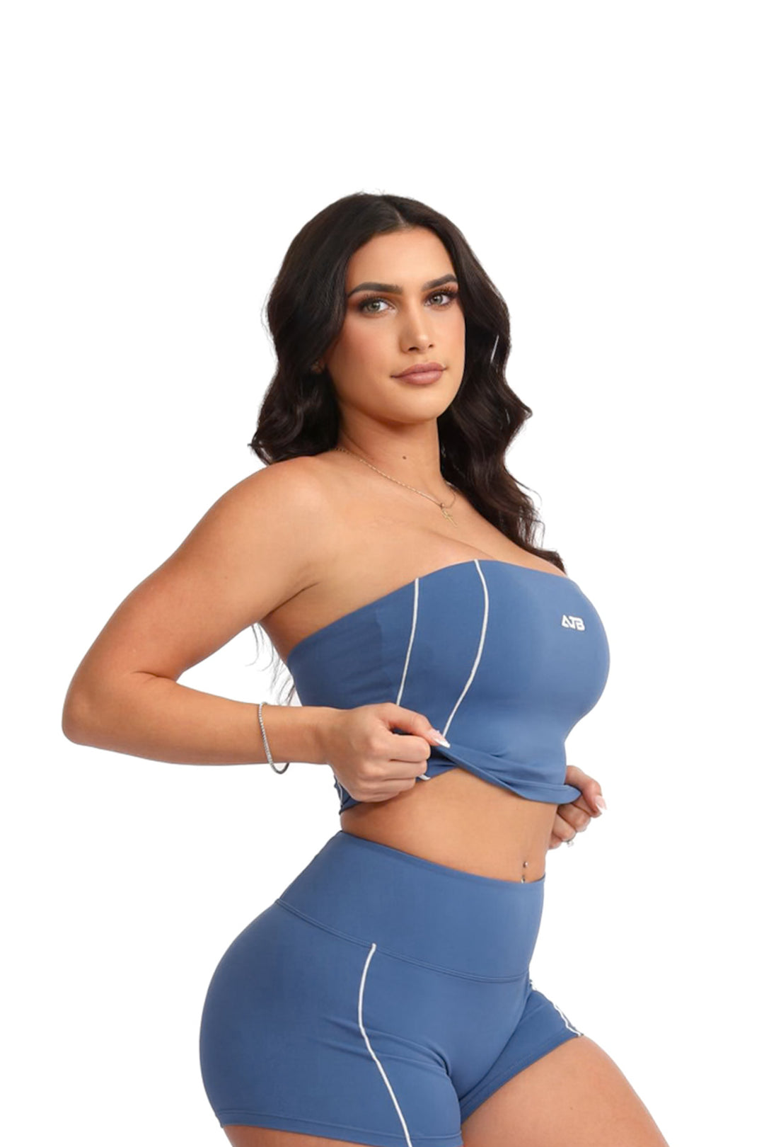 Blue Desirable Tube Top