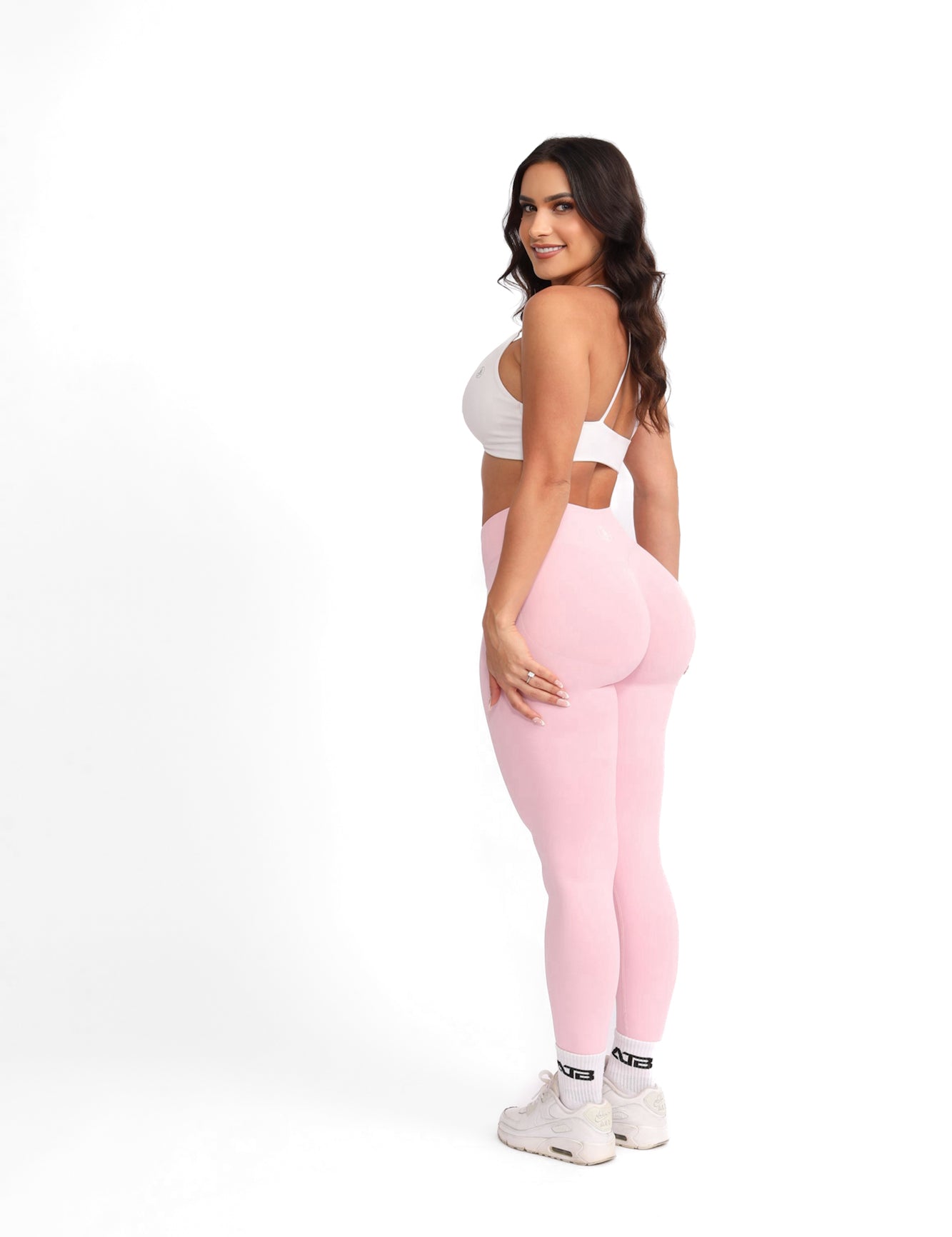 Peachy Scrunch Leggings