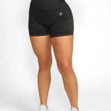 Wash Ribbed Shorts