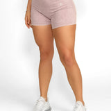 Wash Ribbed Shorts