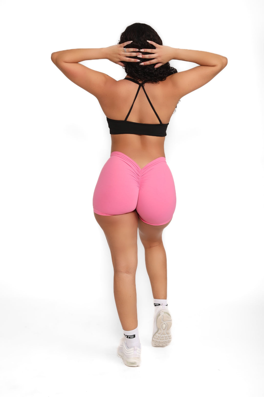 Pink Viral V-Back Shorts