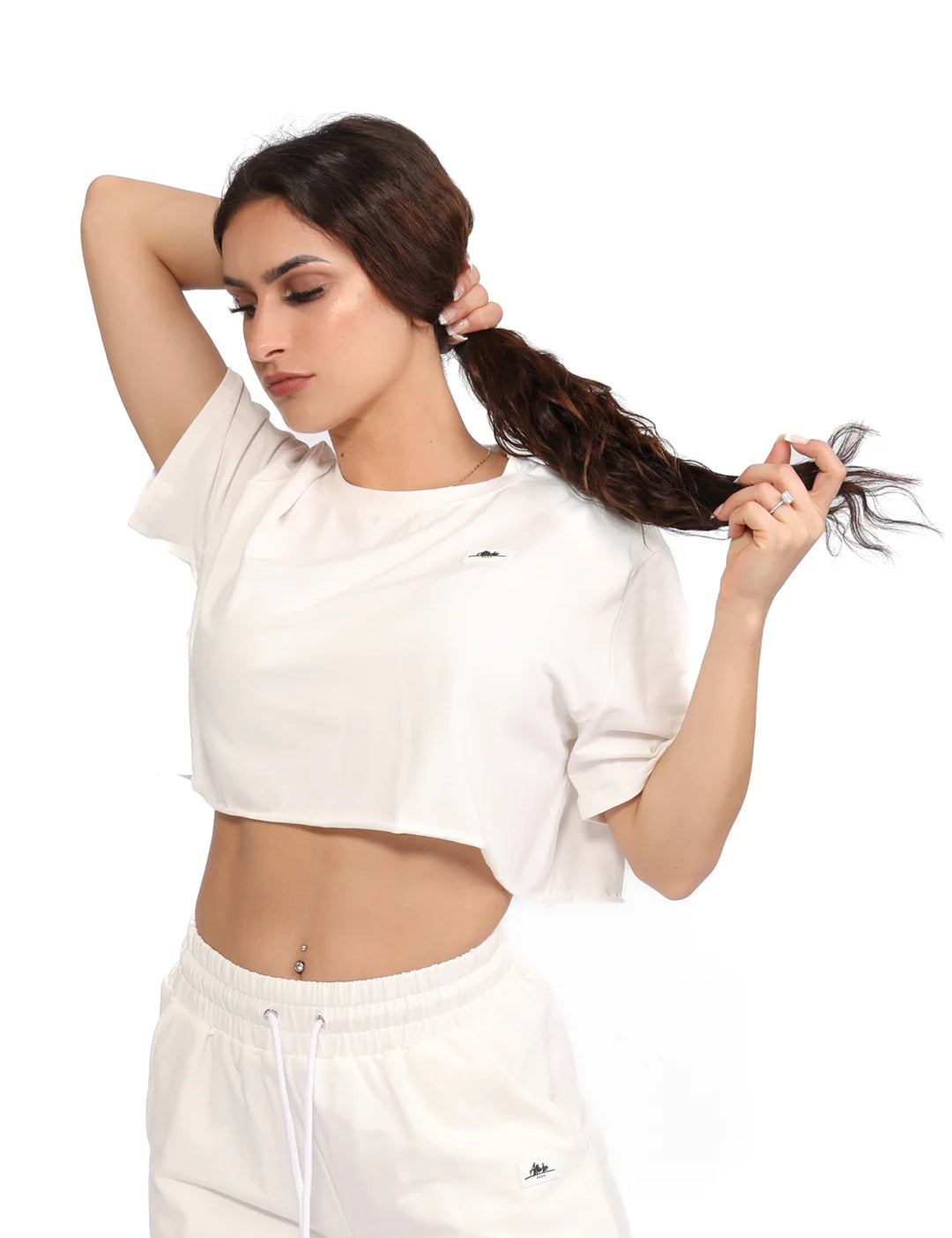 Oversized Cropped Top