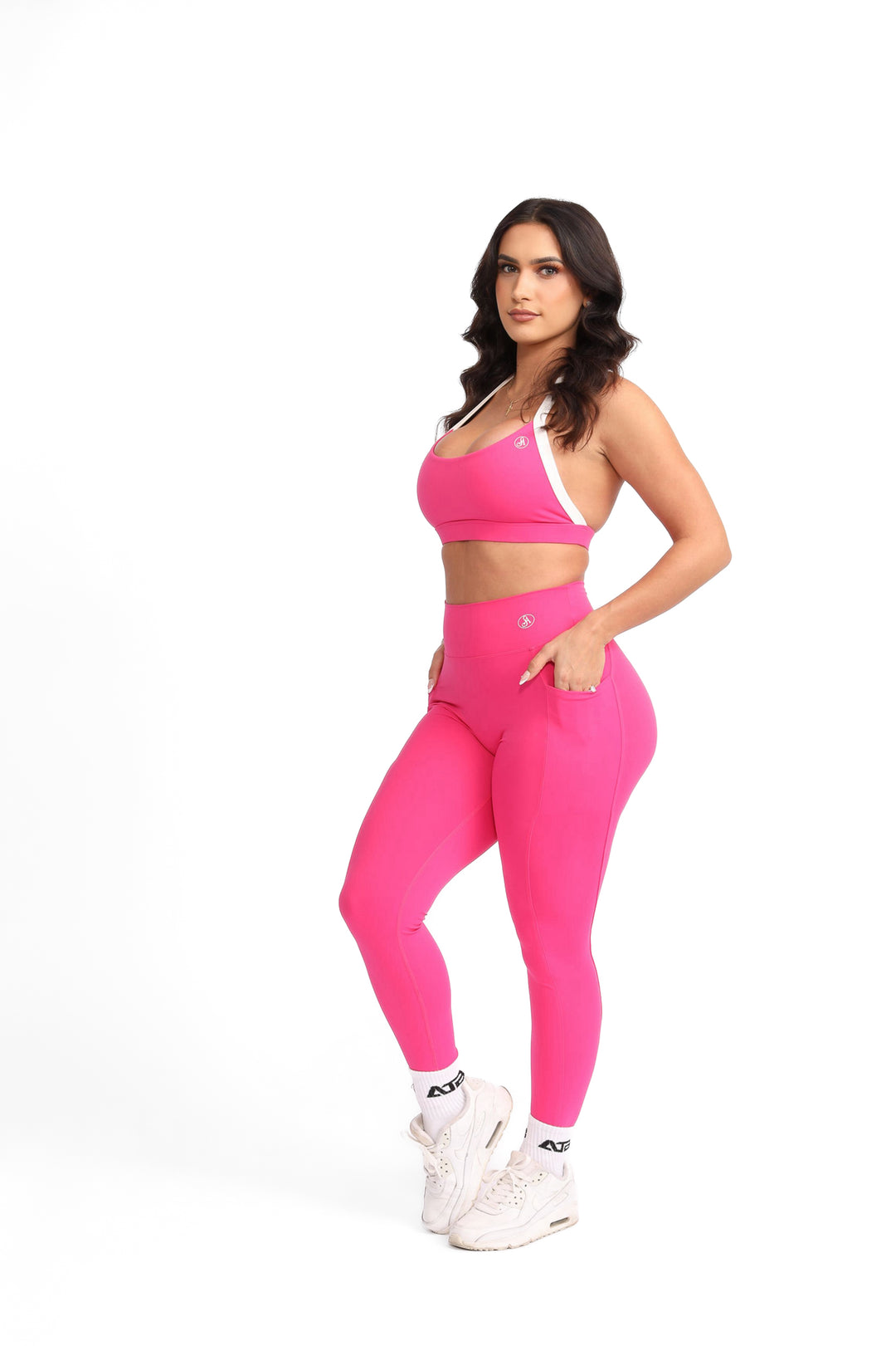 Pink Outline Leggings