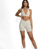 V Cut Contour Shorts