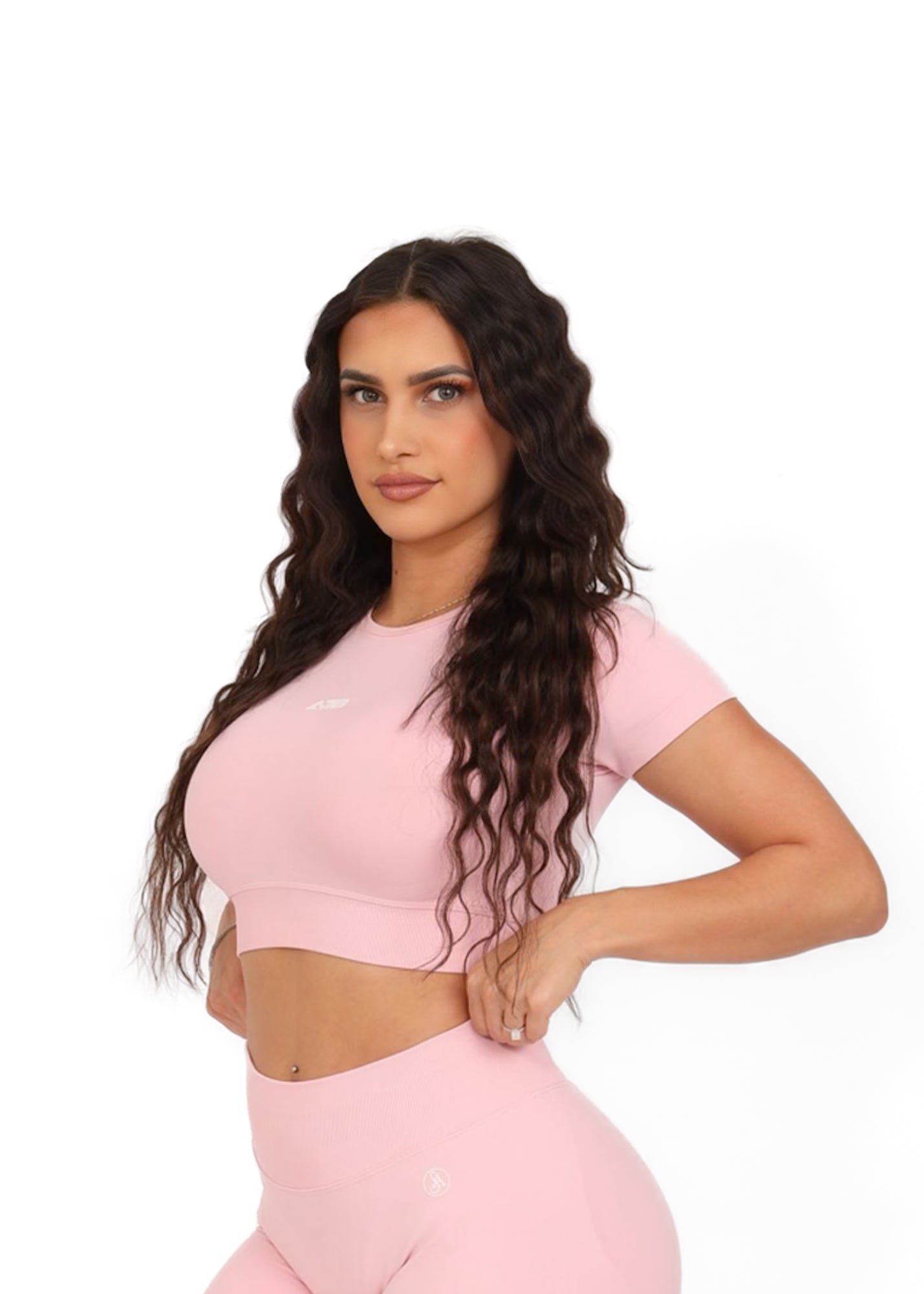 Peachy T-Shirt Crop Top