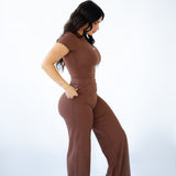 Rich Mocha Daily Motion Leggings