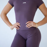 Soft Plum Daily Motion Tee
