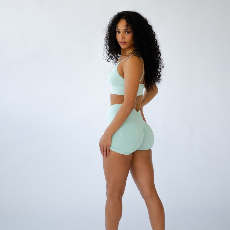 Blossom Bra - Mint Hydrangea - Allure The Brand