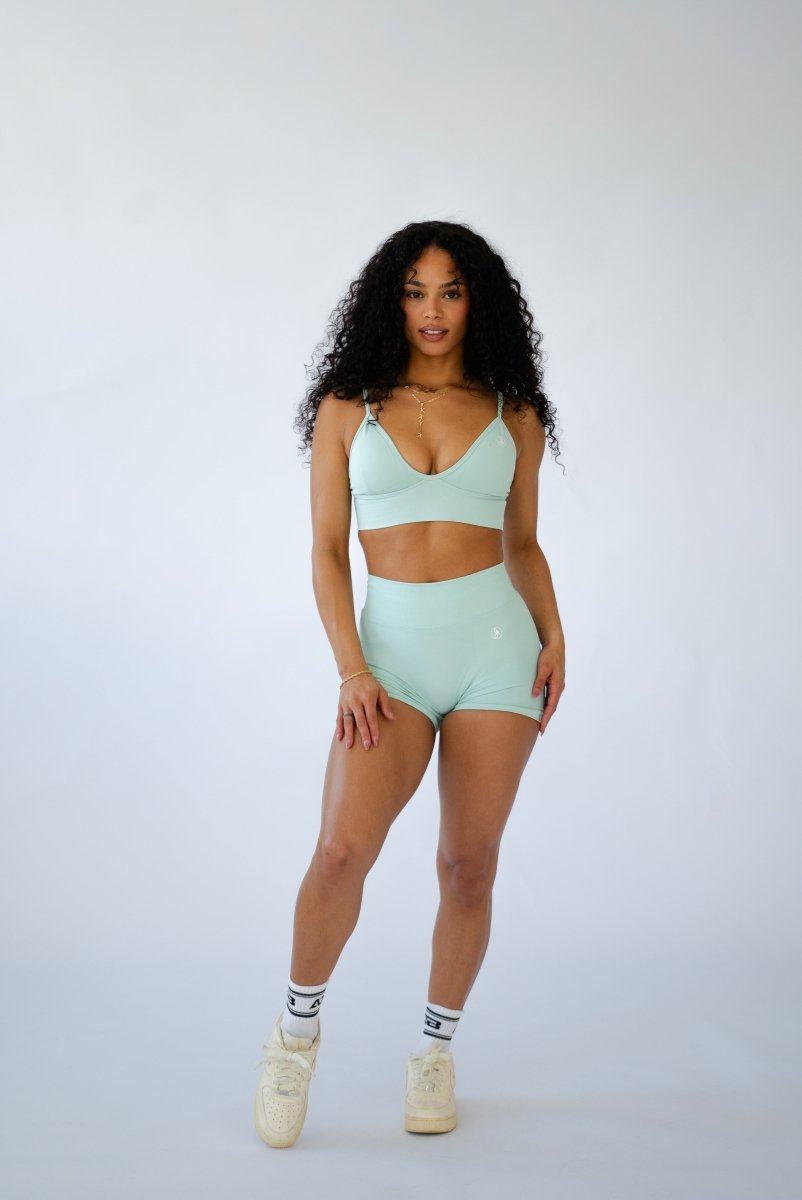 Blossom Bra - Mint Hydrangea - Allure The Brand