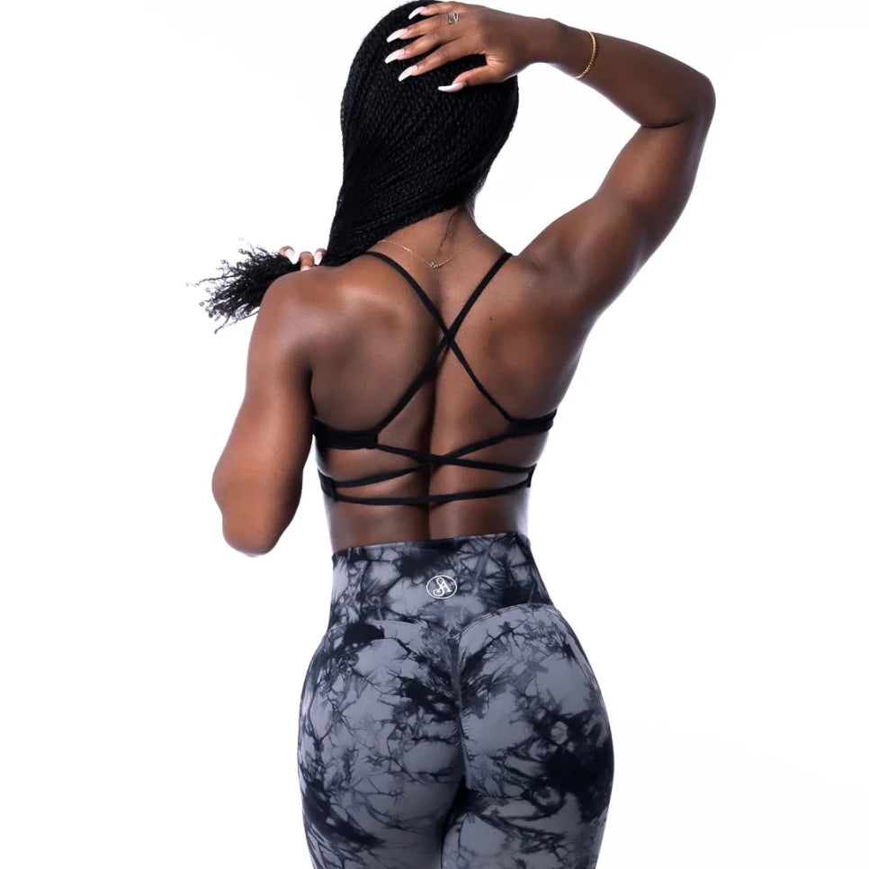 Criss Cross Sports Bra - Allure The Brand