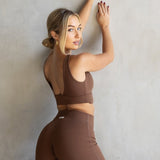 FLOW Scoop Neck Sports Bra - Allure The Brand