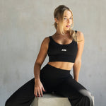 FLOW Scoop Neck Sports Bra - Allure The Brand