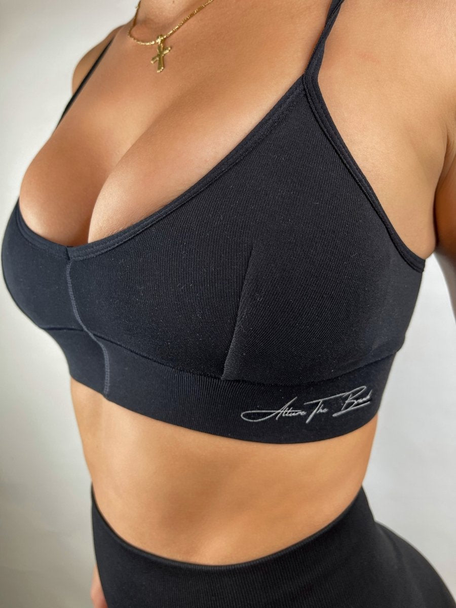 Low Cut Sports Bra - Allure The Brand