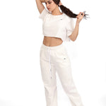 Oversized Cropped Top - Allure The Brand