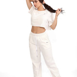 Oversized Cropped Top - Allure The Brand