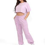 Oversized Cropped Top - Allure The Brand