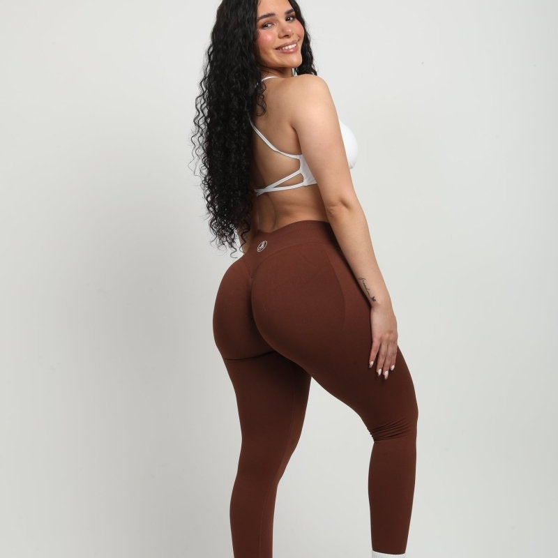 Peachy Scrunch Leggings - Allure The Brand