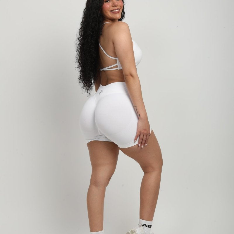Peachy Scrunch Shorts - Allure The Brand