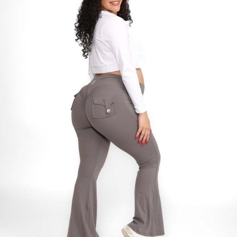 Pocket Flare Leggings - Allure The Brand