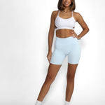 Pure Color Scrunch Shorts - Allure The Brand
