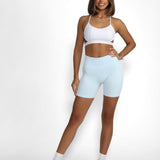 Pure Color Scrunch Shorts - Allure The Brand