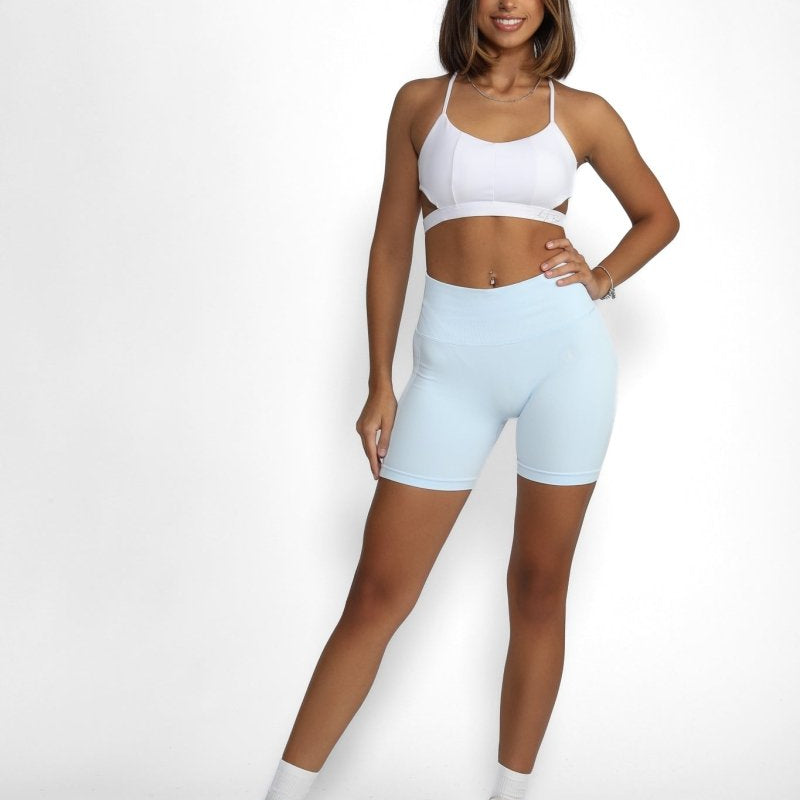 Pure Color Scrunch Shorts - Allure The Brand