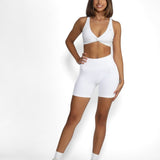 Pure Color Scrunch Shorts - Allure The Brand