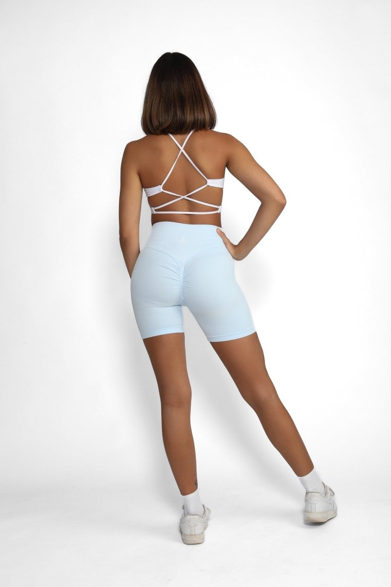 Pure Color Scrunch Shorts - Allure The Brand