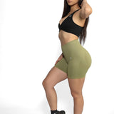 Pure Color Scrunch Shorts - Allure The Brand