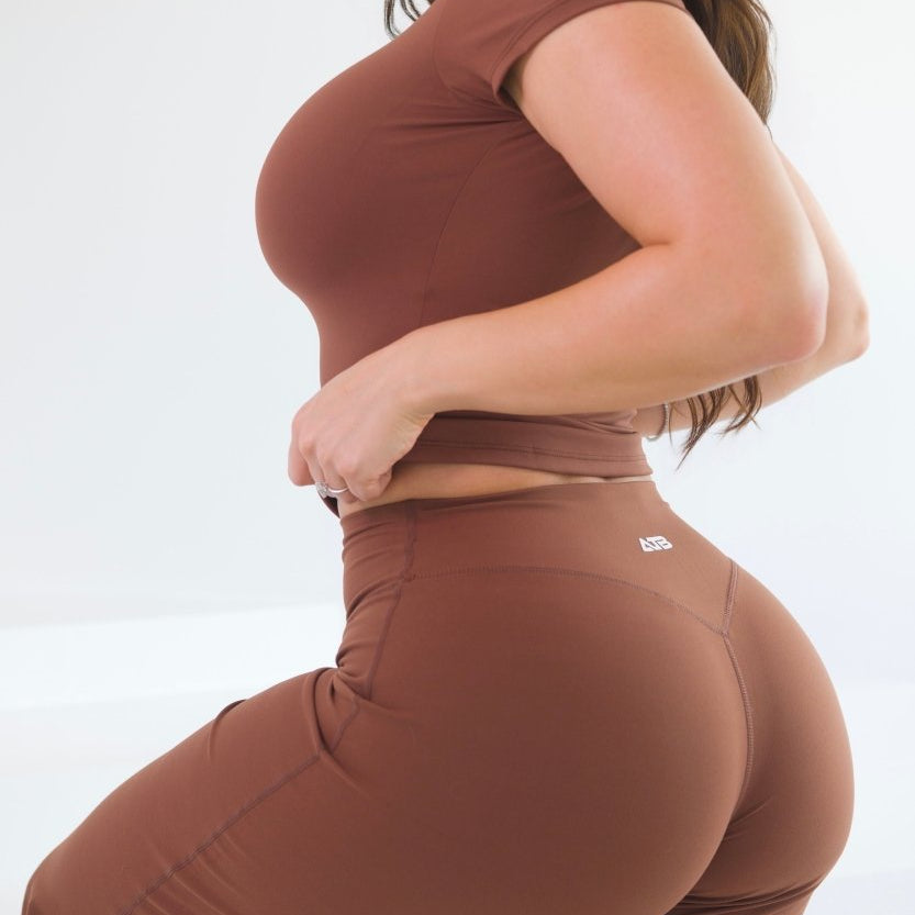 Rich Mocha Daily Motion Leggings - Allure The Brand