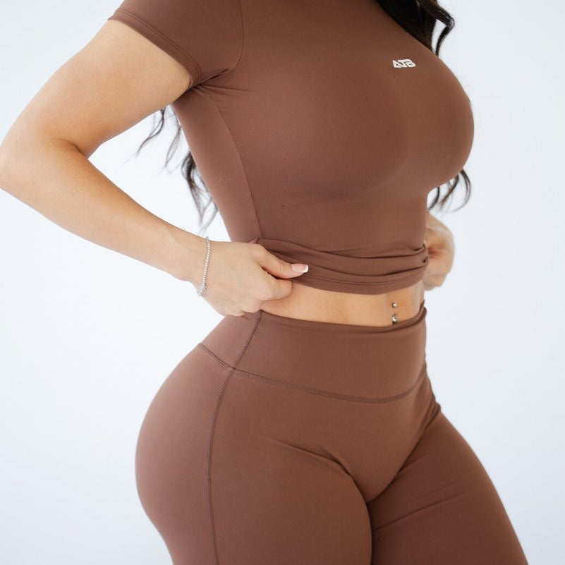 Rich Mocha Daily Motion Leggings - Allure The Brand