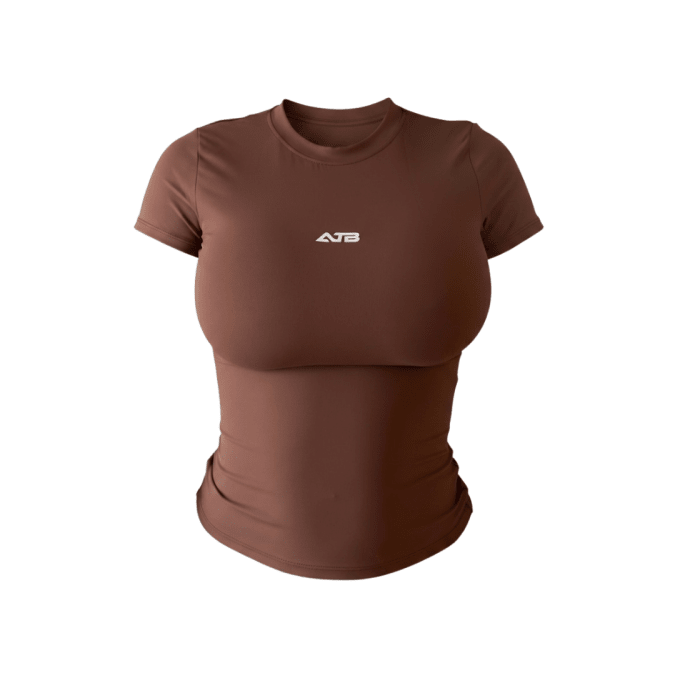 Rich Mocha Daily Motion Tee - Allure The Brand