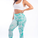 Tie - Dye Leggings - Allure The Brand